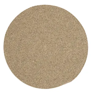 Simplicity Wood Round Rug - 8\'6\" x 8\'6\"