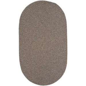 Simplicity Wood Oval Rug - 2\' x 3\'