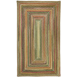 Bear Creek Wheat Concentric Rectangle Rug