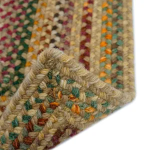Bear Creek Wheat Concentric Rectangle Rug - 5\' x 8\'