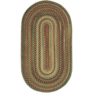 Bear Creek Wheat Oval Rug