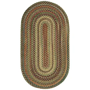 Bear Creek Wheat Oval Rug - 2\' x 3\'