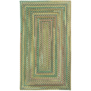 Bear Creek Sage Concentric Rectangle Rug