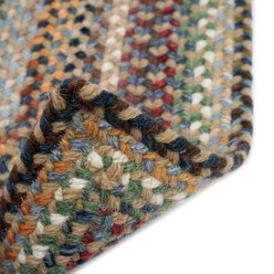 Bear Creek Misty Blue Concentric Rectangle Rug - 1\'8\" x 2\'6\"