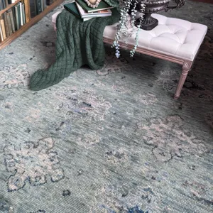 Vestige Eucalyptus Rectangle Rug - 2\'6\" x 9\'6\"