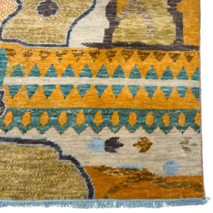 Bazaar Saffron Rectangle Rug - 7\'6\" x 9\'6\"