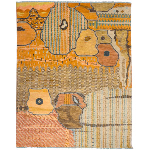 Bazaar Saffron Rectangle Rug - 9' x 12'
