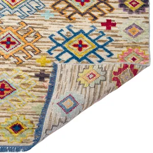 Bazaar Spice Multi Rectangle Rug - 9\' x 12\'