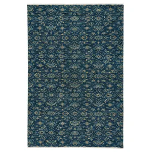 Capital Sapphire Rectangle Rug - 4\' x 6\'