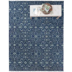 Ethereal Navy Rectangle Rug - 8\' x 10\'