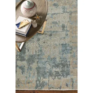 Astbury Beige Slate Rectangle Rug - 5\' x 8\'