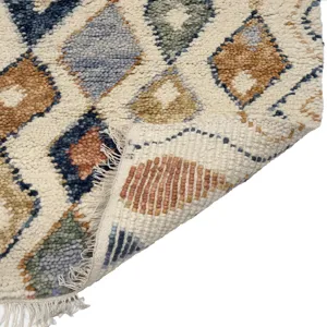 Casablanca Ivory Multi Rectangle Rug - 9\' x 12\'
