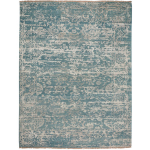 Makrana Mineral Blue Rectangle Rug