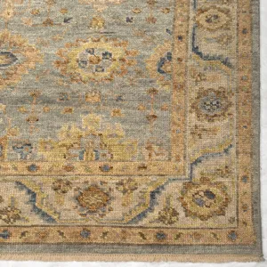 Charise-Maya Seafoam Rectangle Rug - 10\' x 14\'