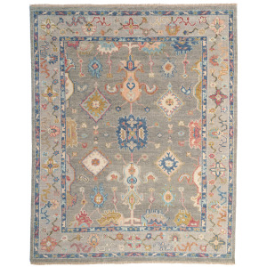 Verve Pewter Denim Rectangle Rug