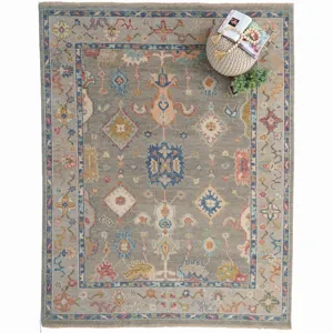 Verve Pewter Denim Rectangle Rug - 9\' x 12\'