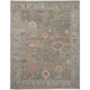 Verve Silver Multi Rectangle Rug