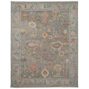 Verve Silver Multi Rectangle Rug - 8\' x 10\'