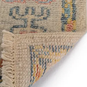 Verve Ecru Multi Rectangle Rug - 8\' x 10\'