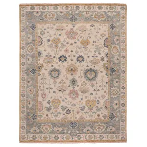 Braymore-Adelaide Ivory Slate Rectangle Rug - 3\' x 5\'