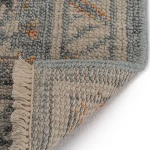Braymore-Barrett Medium Blue Rectangle Rug - 3\' x 5\'