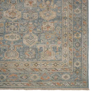 Braymore-Barrett Medium Blue Rectangle Rug - 3\' x 5\'