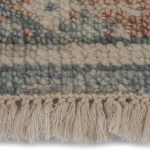 Braymore-Barrett Medium Blue Rectangle Rug - 3\' x 5\'
