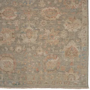 Braymore-Amara Cypress Gray Rectangle Rug - 2\'6\" x 9\'6\"