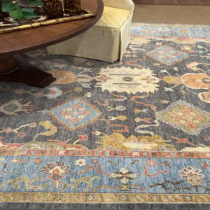 Tessara Sapphire Multi Rectangle Rug - 8\'6\" x 11\'6\"