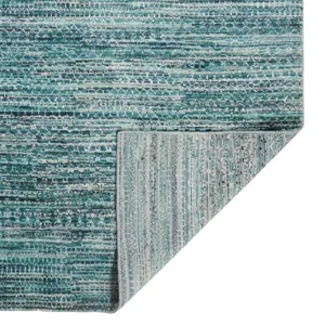 Veld Aqua Rectangle Rug - 7\'6\" x 9\'6\"