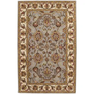 Eloquent Garden Grey Rectangle Rug
