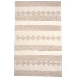 Boho Bliss Alabaster Rectangle Rug - 4\' x 6\'
