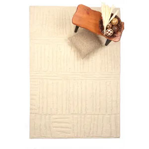Vail Snow Rectangle Rug - 5\' x 8\'