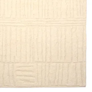 Vail Snow Rectangle Rug - 5\' x 8\'