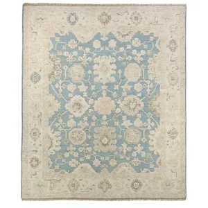 Winthrope Azure Rectangle Rug - 9\' x 12\'