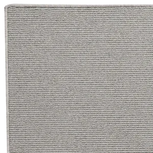 Platinum Sisal-SG Platinum Sisal-Serged Rectangle Rug - 7\'9\" x 7\'9\"