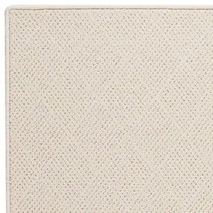 White Wicker-SG White Wicker-Serged Rectangle Rug - 7\'9\" x 7\'9\"