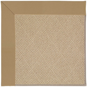 Creative Concepts-Cane Wicker Canvas Linen Runner Rug
