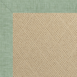 Creative Concepts-Cane Wicker Rave Spearmint Octagon Rug - 8' x 8'