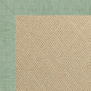 Creative Concepts-Cane Wicker Rave Spearmint Runner Rug - 2\'6\" x 10\'6\"