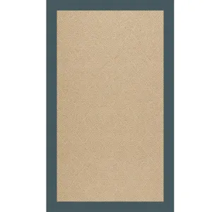 Creative Concepts-Cane Wicker Classic Comet Rectangle Rug - 2\' x 3\'
