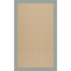 Creative Concepts-Cane Wicker Profile Lake Rectangle Rug