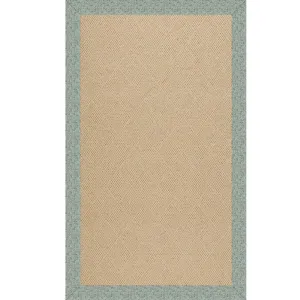 Creative Concepts-Cane Wicker Profile Lake Rectangle Rug - 8' x 8'