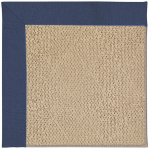 Creative Concepts-Cane Wicker Canvas Neptune Octagon Rug