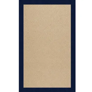 Creative Concepts-Cane Wicker Canvas Neptune Rectangle Rug - 10\' x 14\'