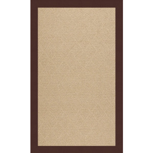 Creative Concepts-Cane Wicker Classic Saddle Rectangle Rug