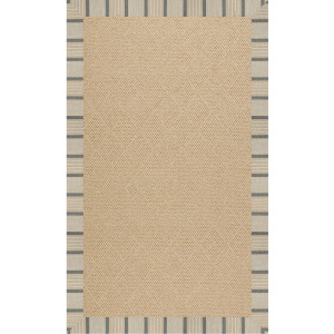 Creative Concepts-Cane Wicker Cove Pebble Rectangle Rug