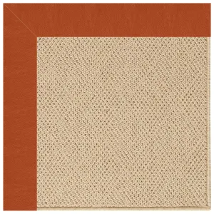 Creative Concepts-Cane Wicker Classic Persimmon Runner Rug - 2\'6\" x 10\'6\"