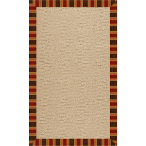 Creative Concepts-Cane Wicker Dimone Sequoia Rectangle Rug