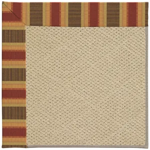 Creative Concepts-Cane Wicker Dimone Sequoia Rectangle Rug - 8\' x 10\'